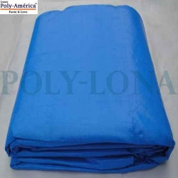 Lona PolyLona 10X8 Azul Polyethileno